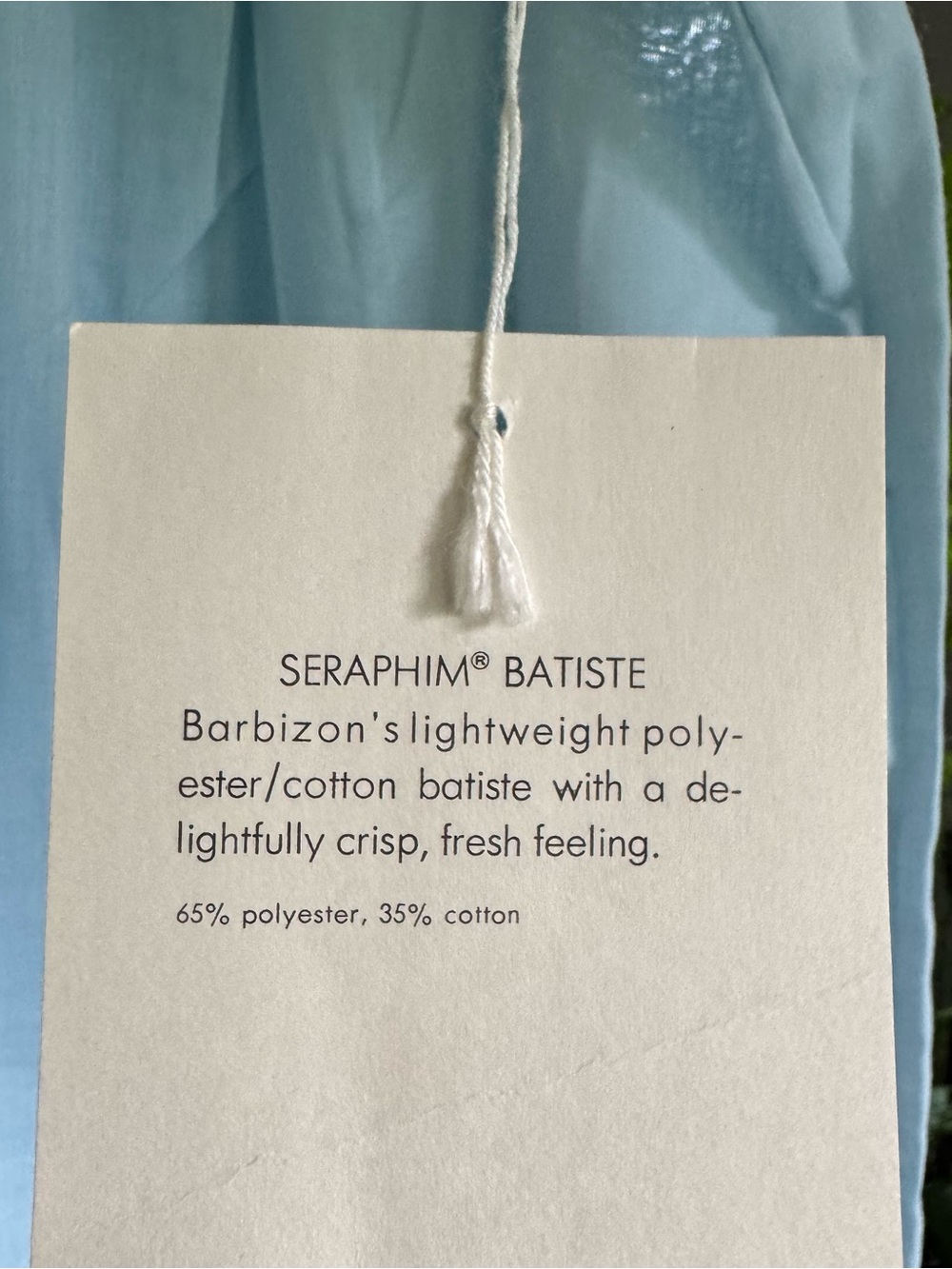 NWT Vintage Barbizon Nightgown Blue Lace Eyelet Bodice Cottagecore Prairie 80s - Picture 4 of 10